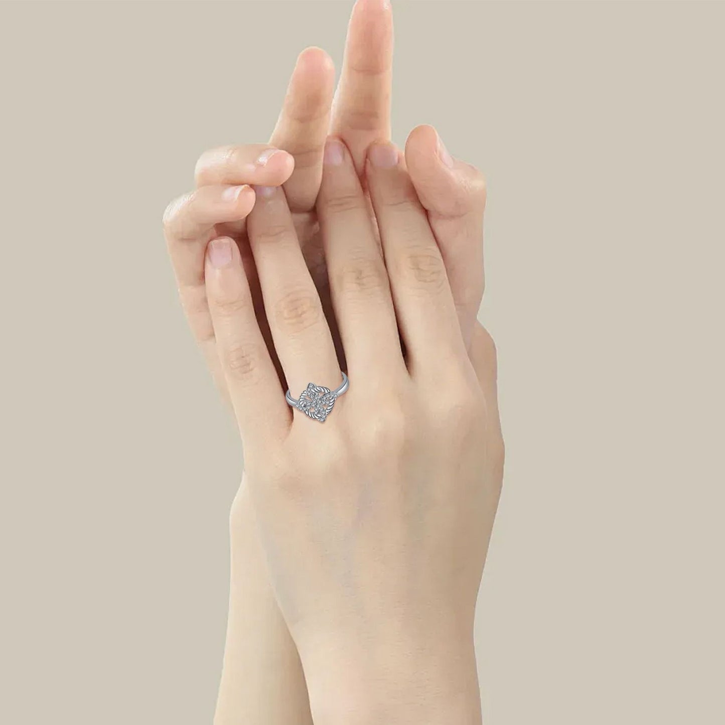 Witch’s Fourfold Knot Ring