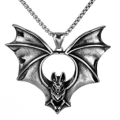Nocturne Guardian Bat Necklace