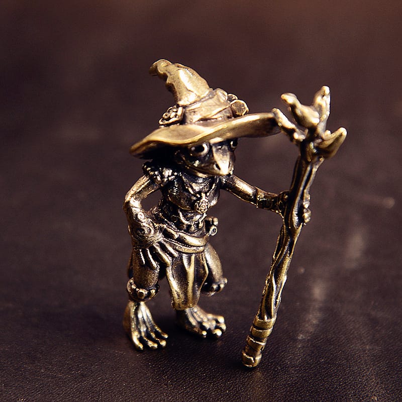 Keeper Frog of Protection Figurine