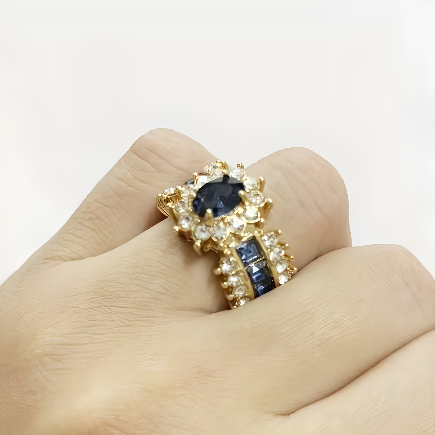 Crown Crystal Power Ring