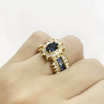 Crown Crystal Power Ring