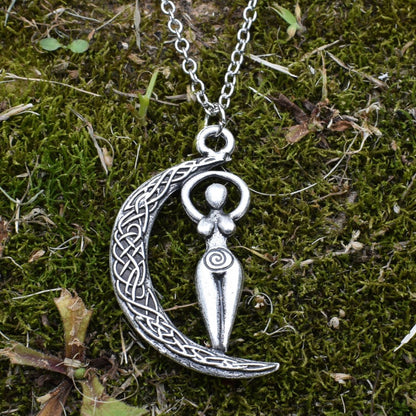 Mystic Fertility Moon Necklace