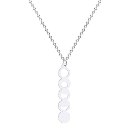 Transformational Moon Phase  Necklace