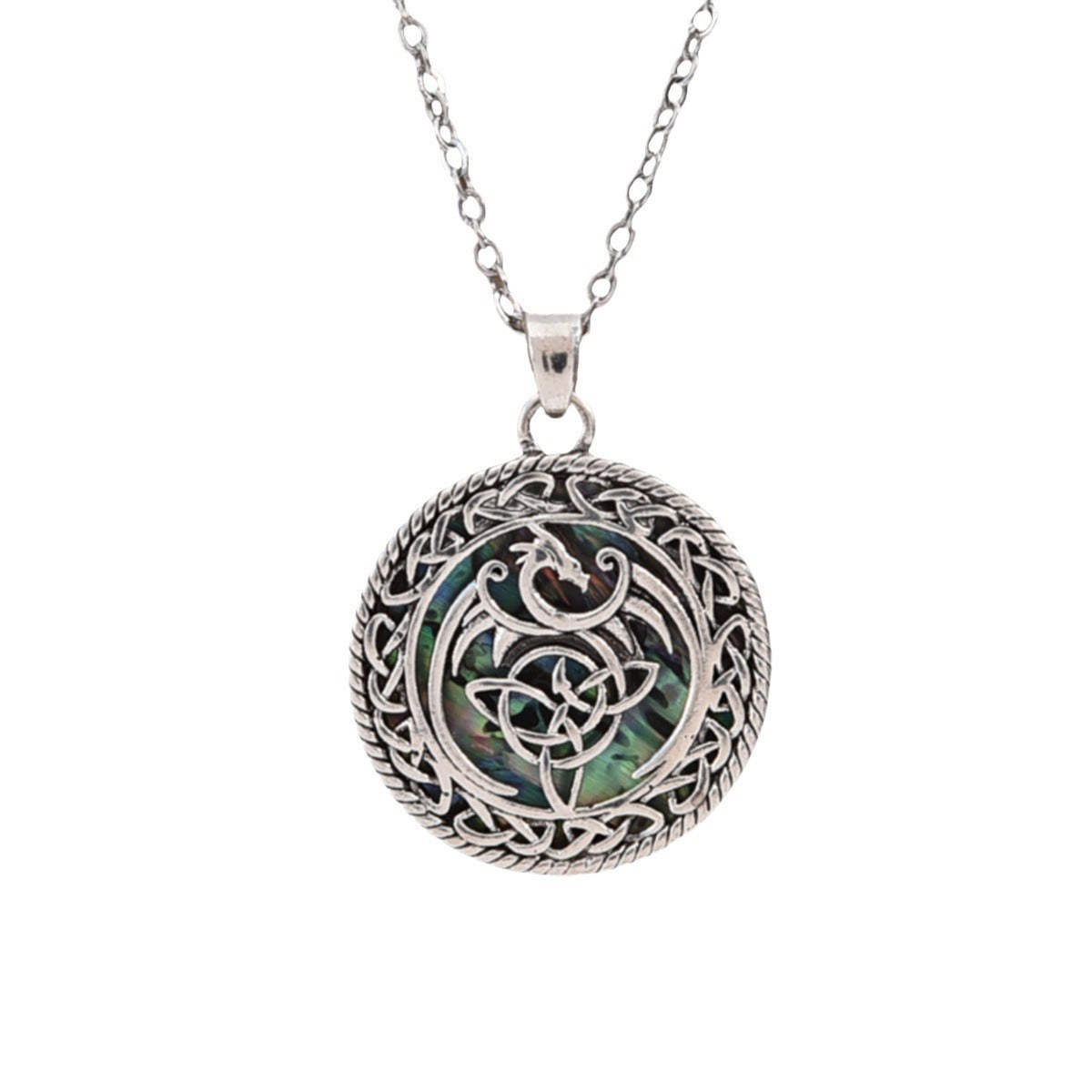 Celtic Triquetra Necklace of Courage