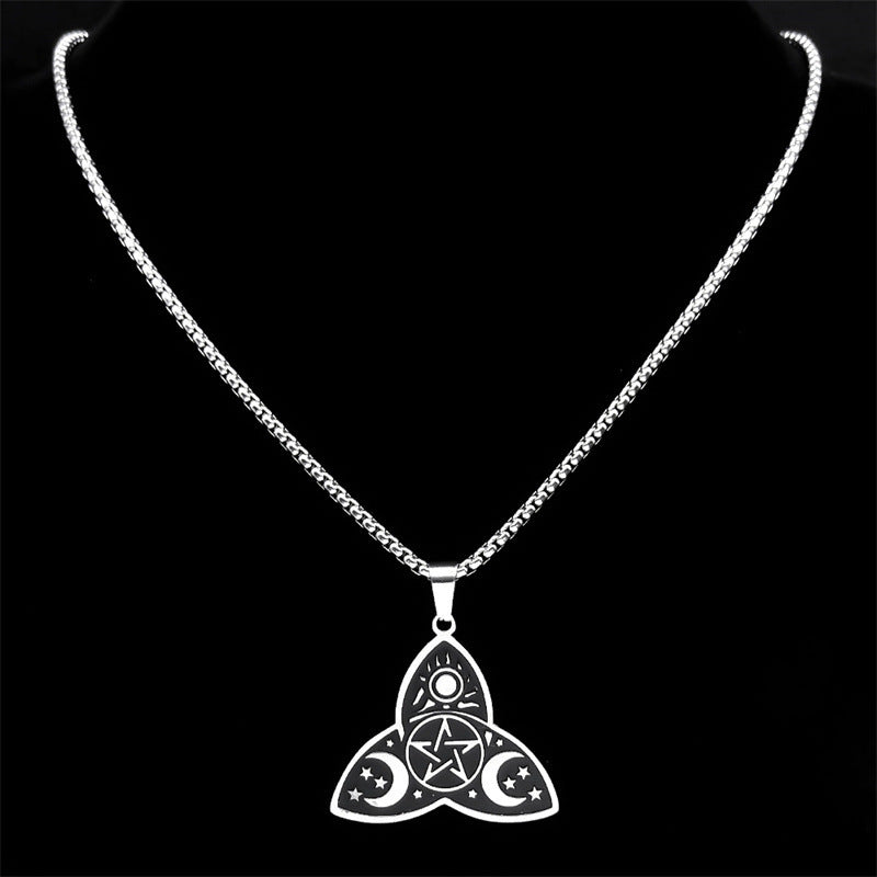 Mystic Night Triquetra Amulet Set