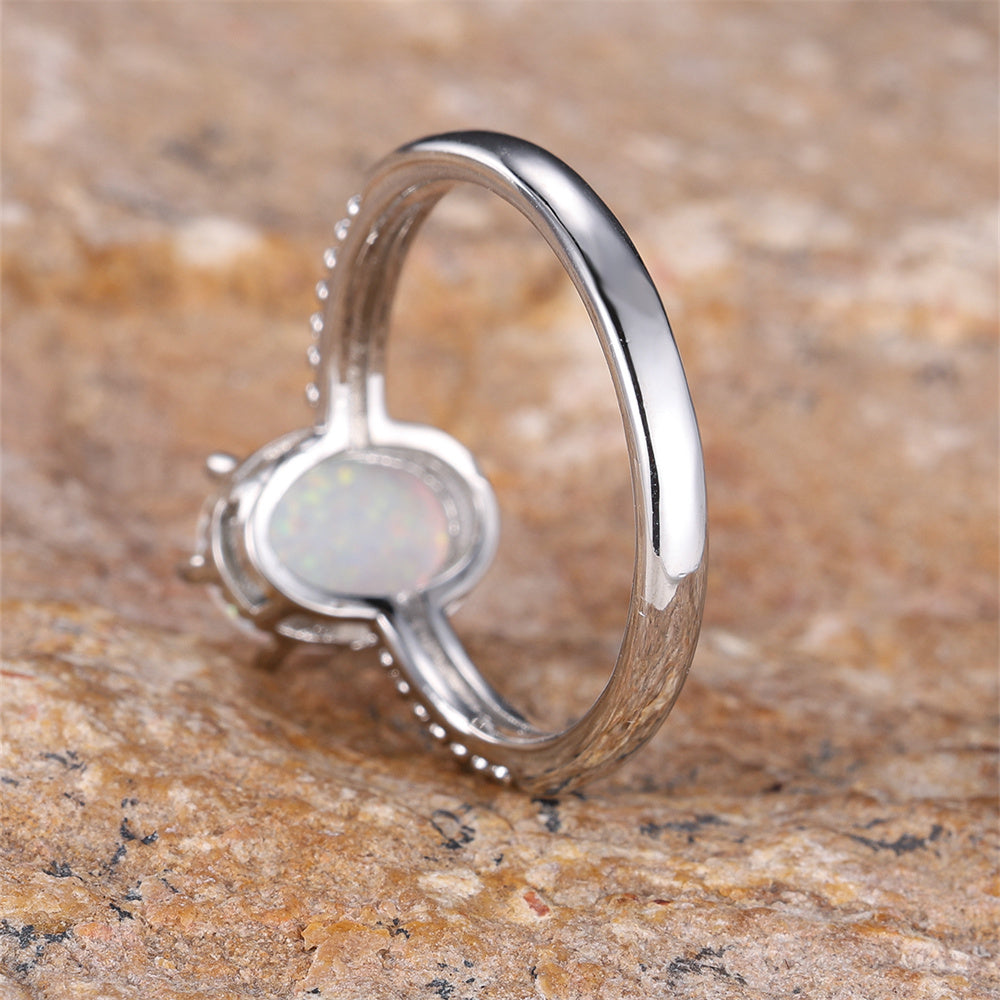 Celestial Dreamfire Opal Ring