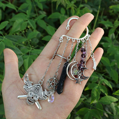 Witchy Crystal Ear Cuff