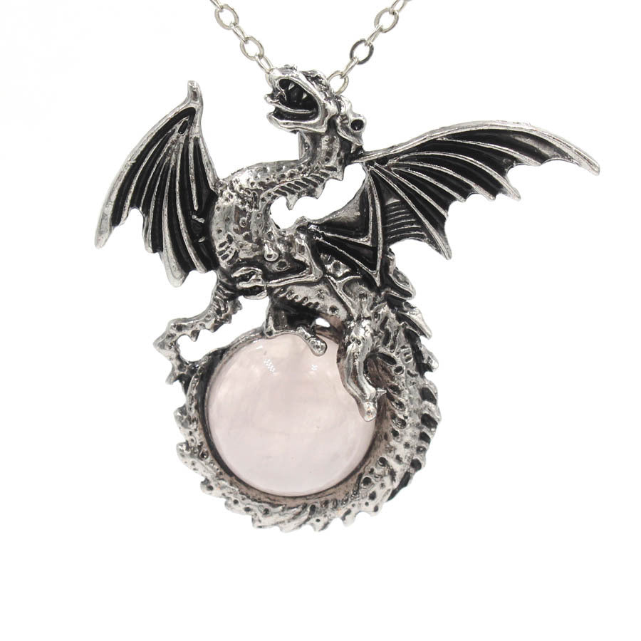 Dragon Sentinel Orb Necklace