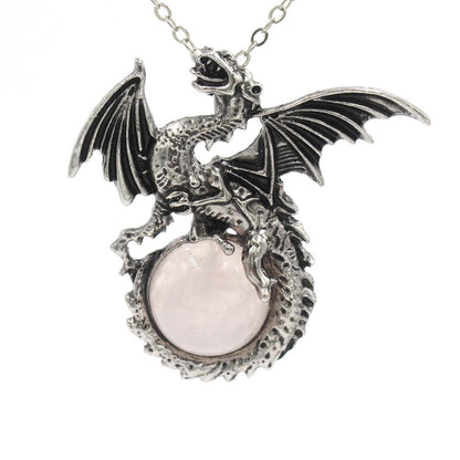Dragon Sentinel Orb Necklace