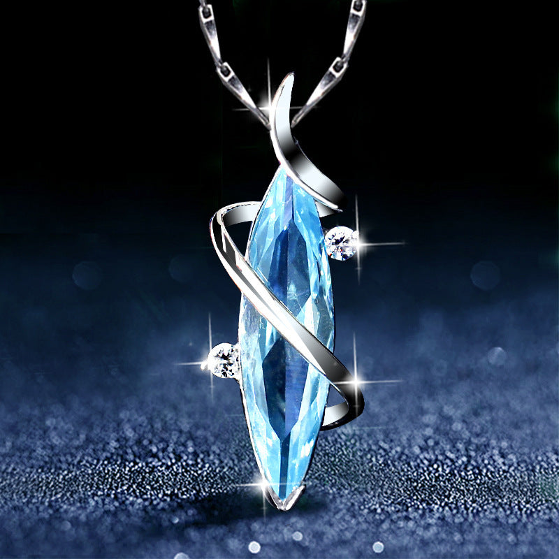 Mystic Fortune Crystal Clover Amulet