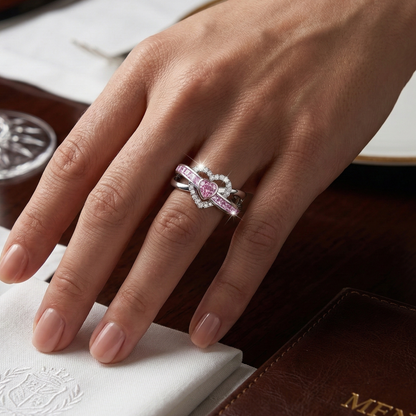 Heartlight Infinity Ring