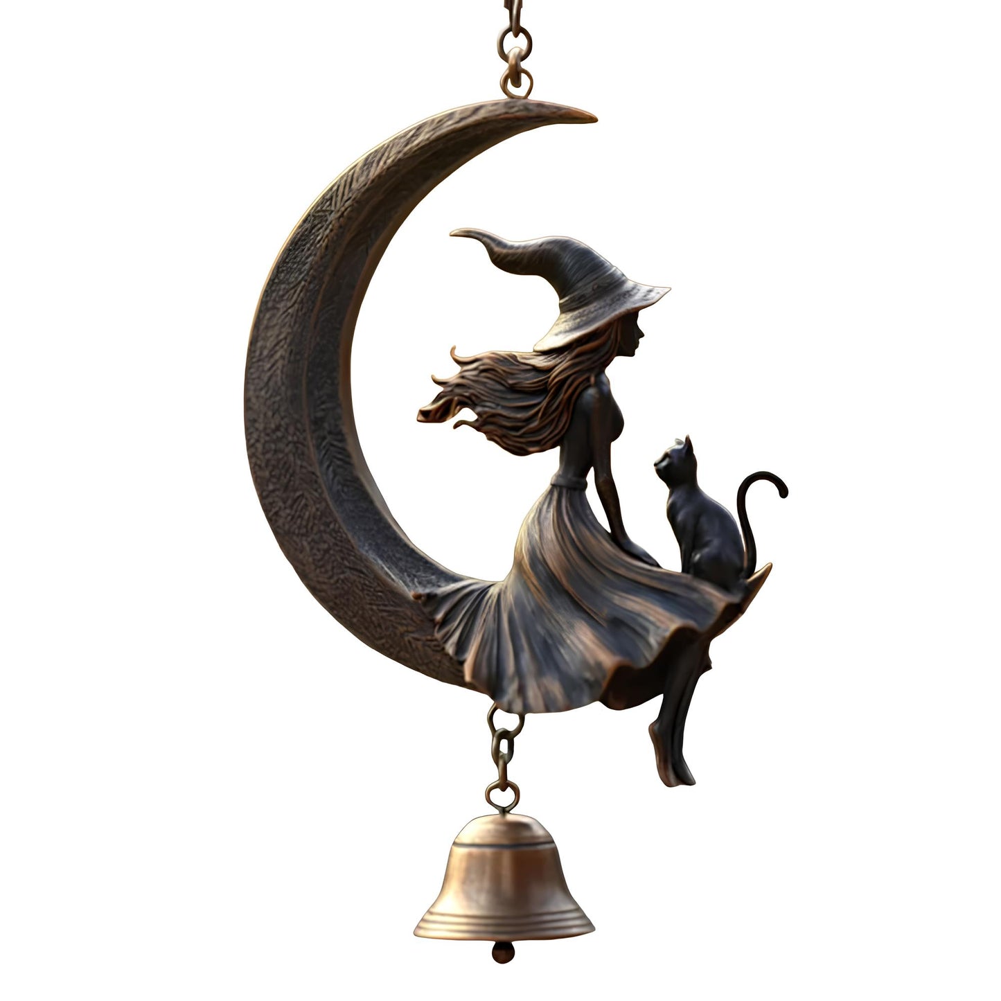 Mystic Moon Witch Bell