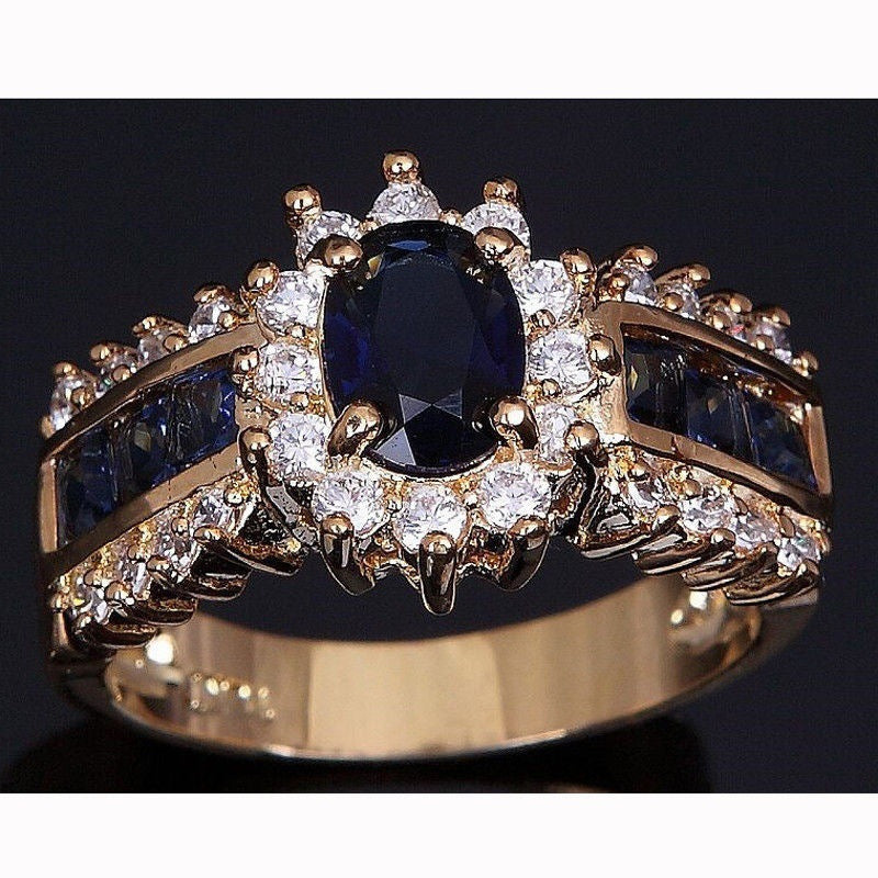 Crown Crystal Power Ring