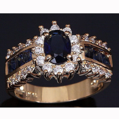 Crown Crystal Power Ring
