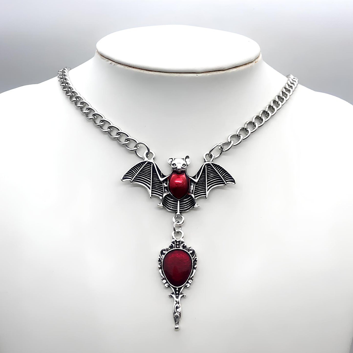 Bat of the Blood Moon Necklace