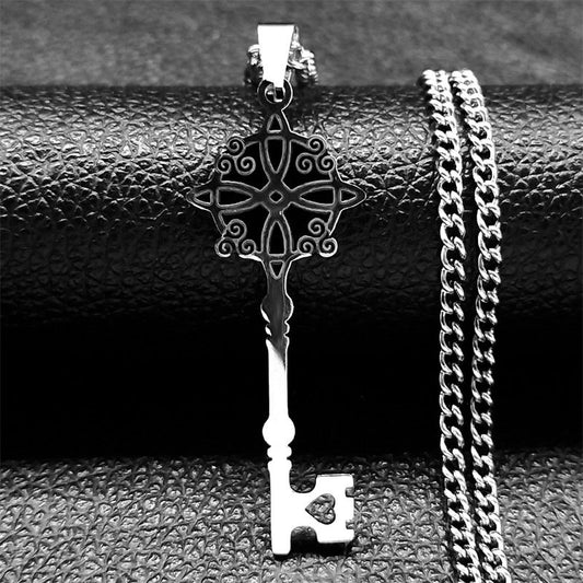 Witch’s Knot Key Necklace
