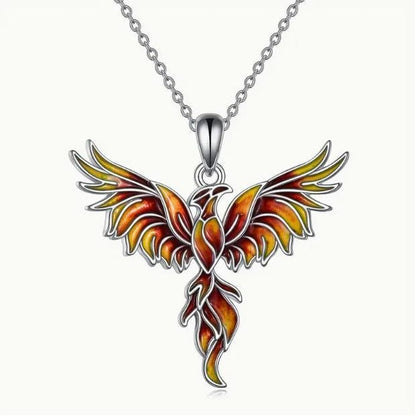 Phoenix of Eternal Rebirth Necklace
