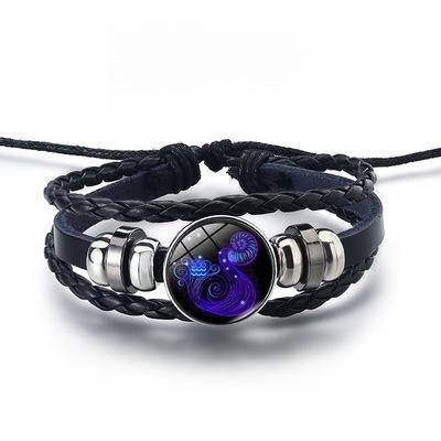Glow in the Dark Zodiac Bracelet