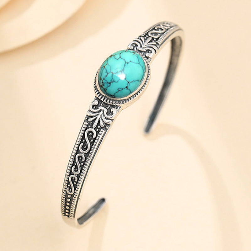 Sacred Pathway Turquoise Bracelet