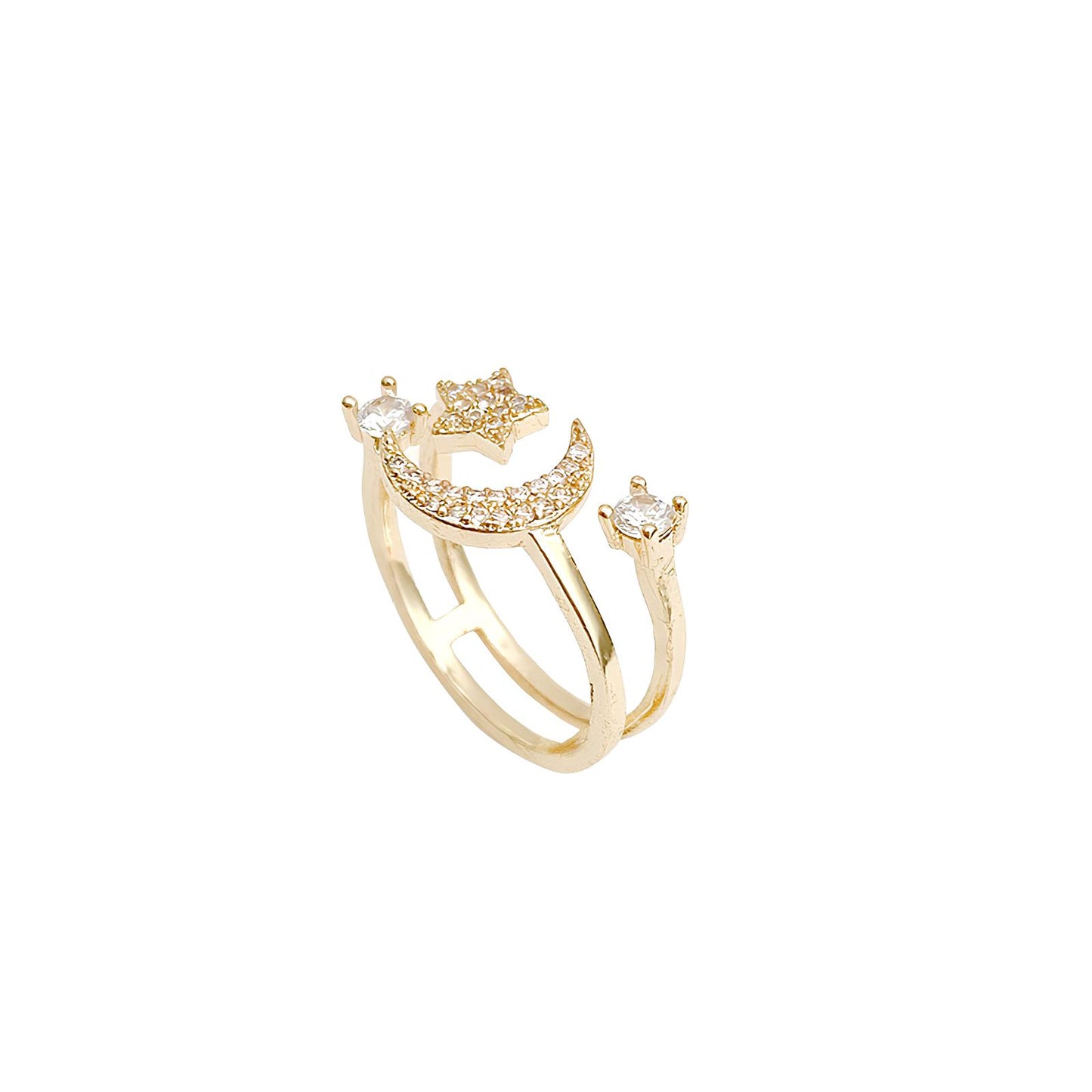Starblessed Crescent Ring
