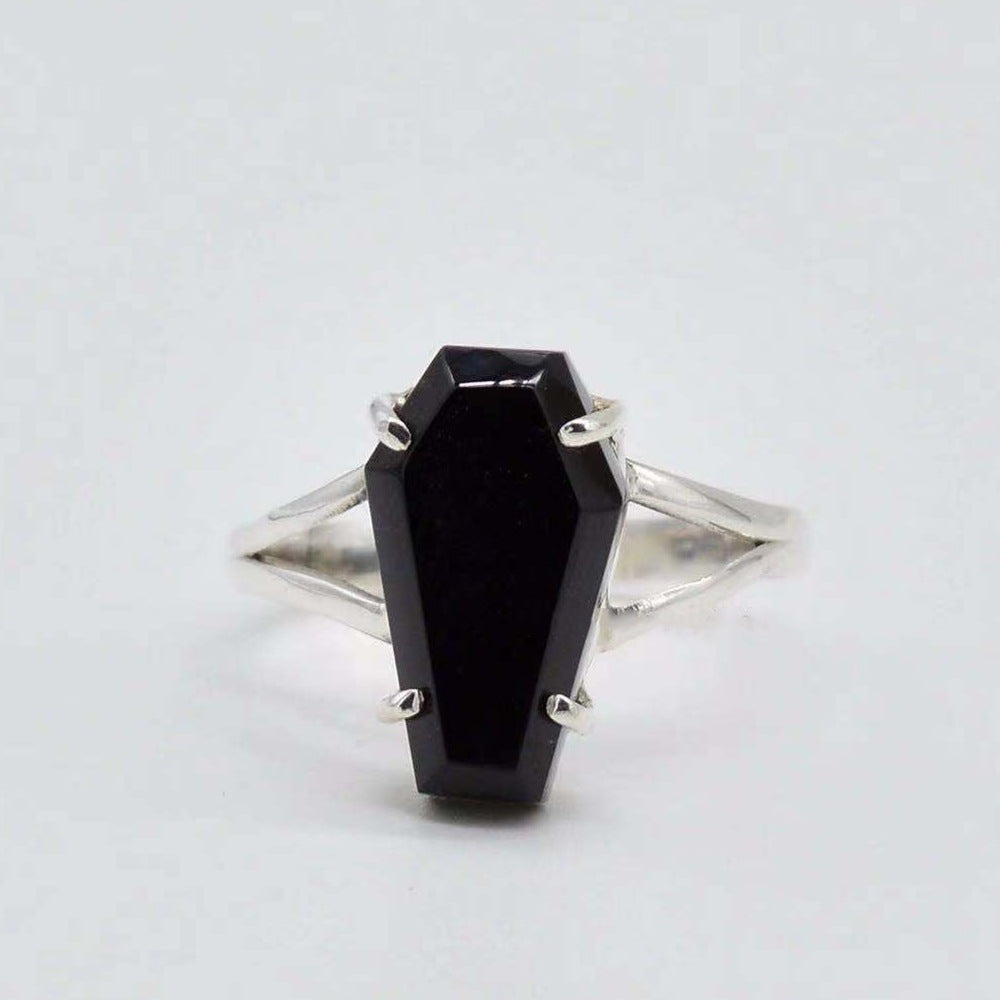 Midnight Coffin Protection Ring