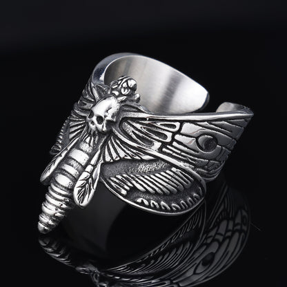 Deaths Head Moth Ring