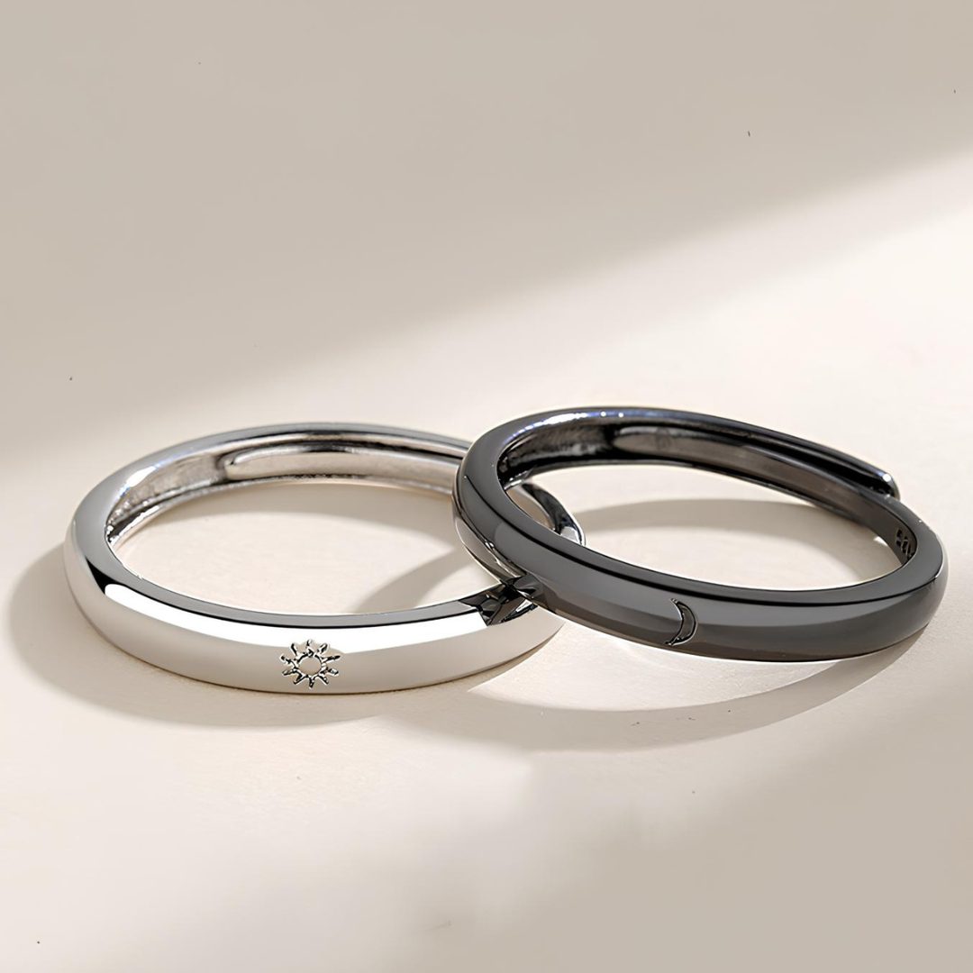 Twin Eclipse Bond Rings Set