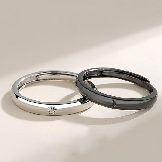 Twin Eclipse Bond Rings Set