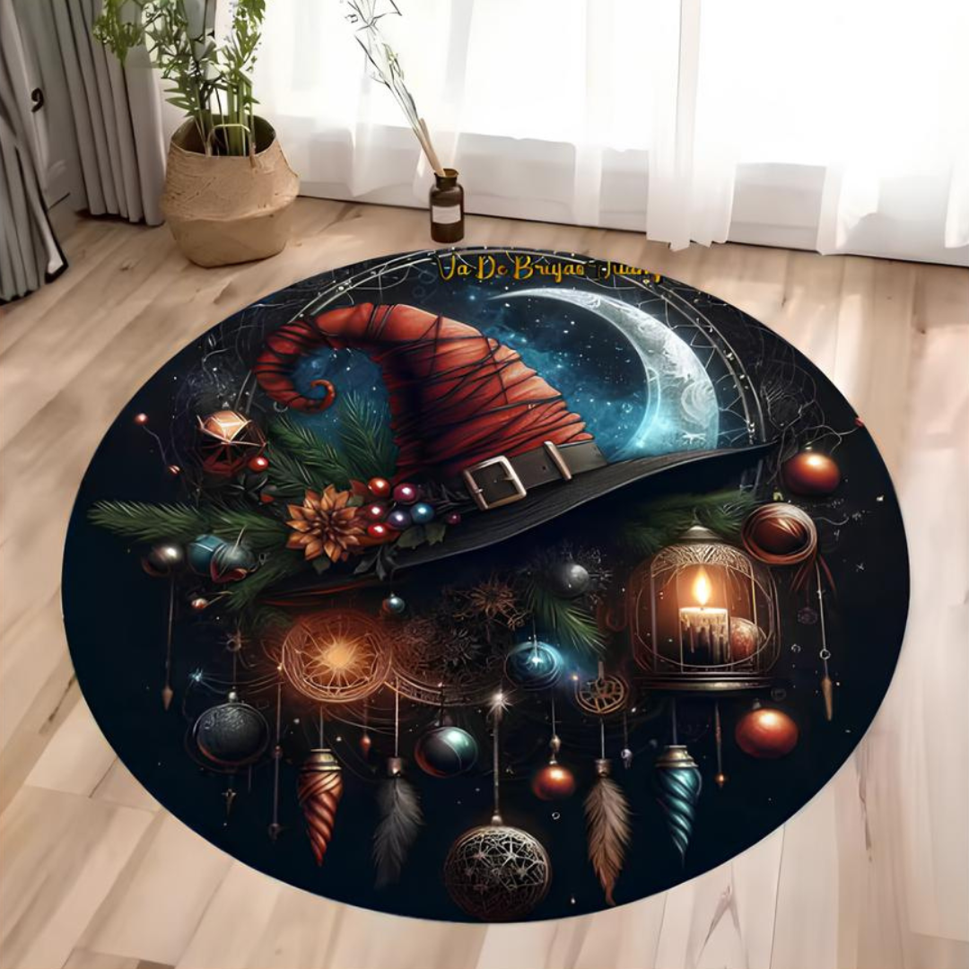 Witch’s Haven Round Carpet