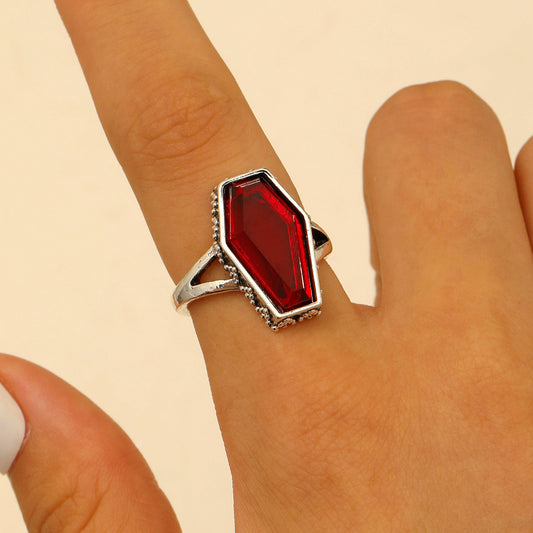 Sacred Twin Coffin Ring