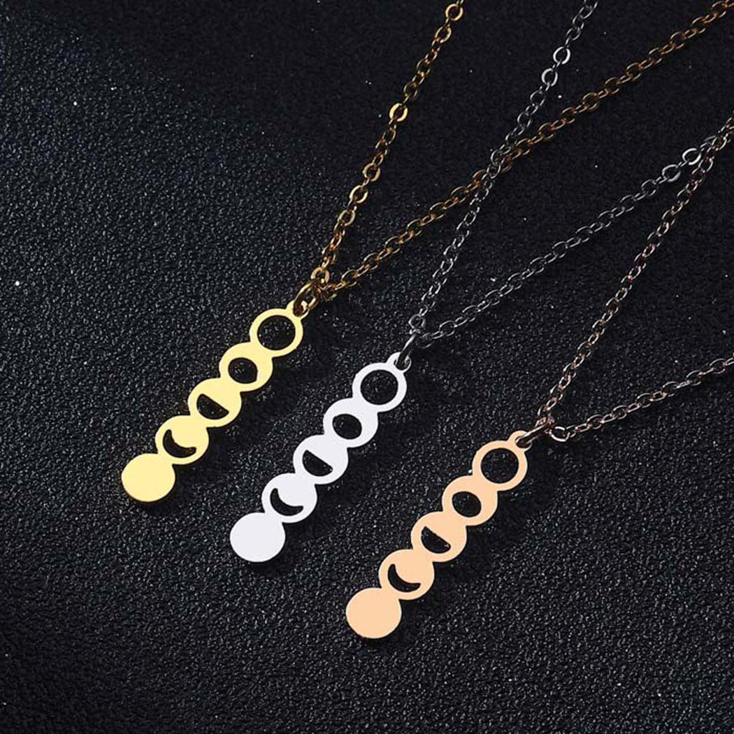 Transformational Moon Phase  Necklace