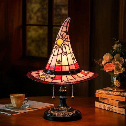 Mystic Sunburst Witch Hat Lamp