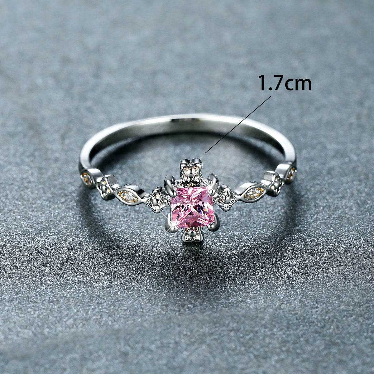 Enchanted Sovereign Crystal Ring