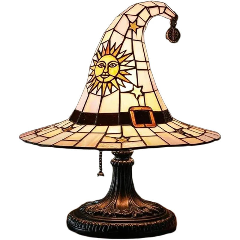 Mystic Sunburst Witch Hat Lamp