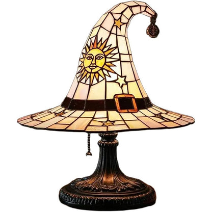 Mystic Sunburst Witch Hat Lamp