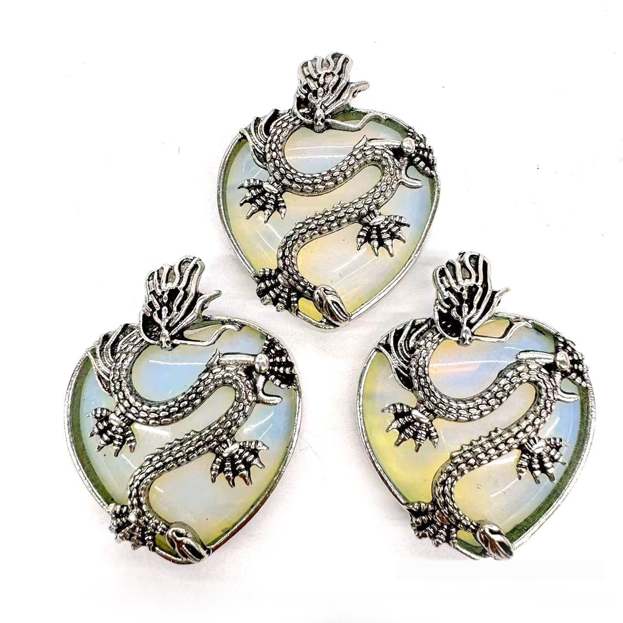 Heart of the Dragon's Embrace Necklace