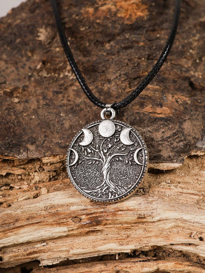 Moon Phase Tree of Life Necklaces