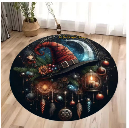 Witch’s Haven Round Carpet