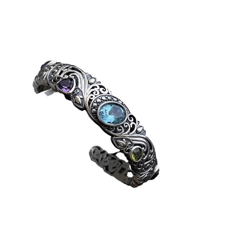 Unity of Stones Crystal Bracelet