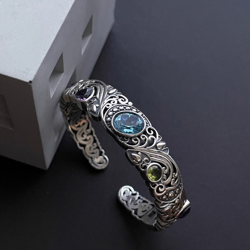 Unity of Stones Crystal Bracelet