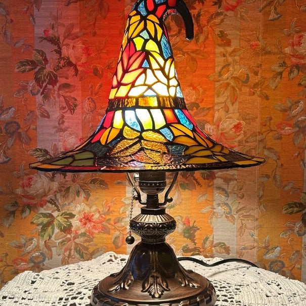 Mystic Sunburst Witch Hat Lamp