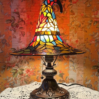Mystic Sunburst Witch Hat Lamp