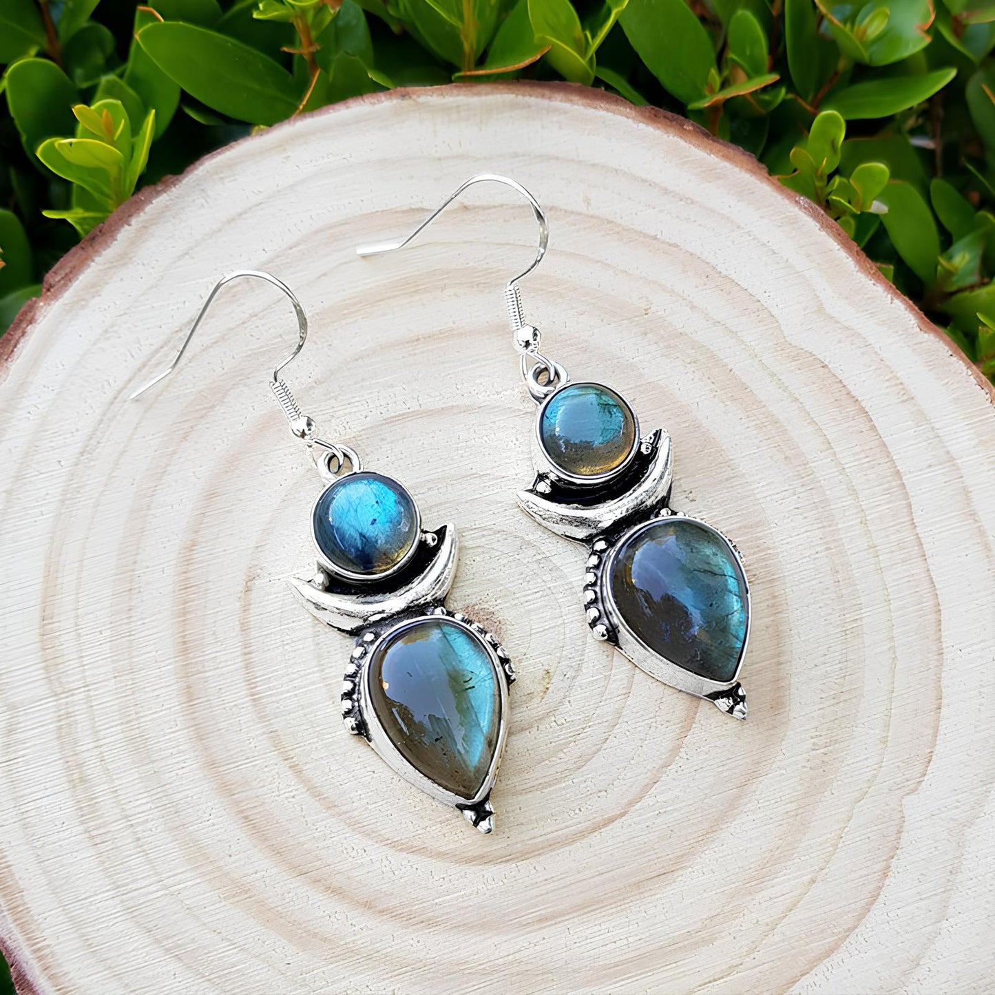 Moonstone Drop Earrings