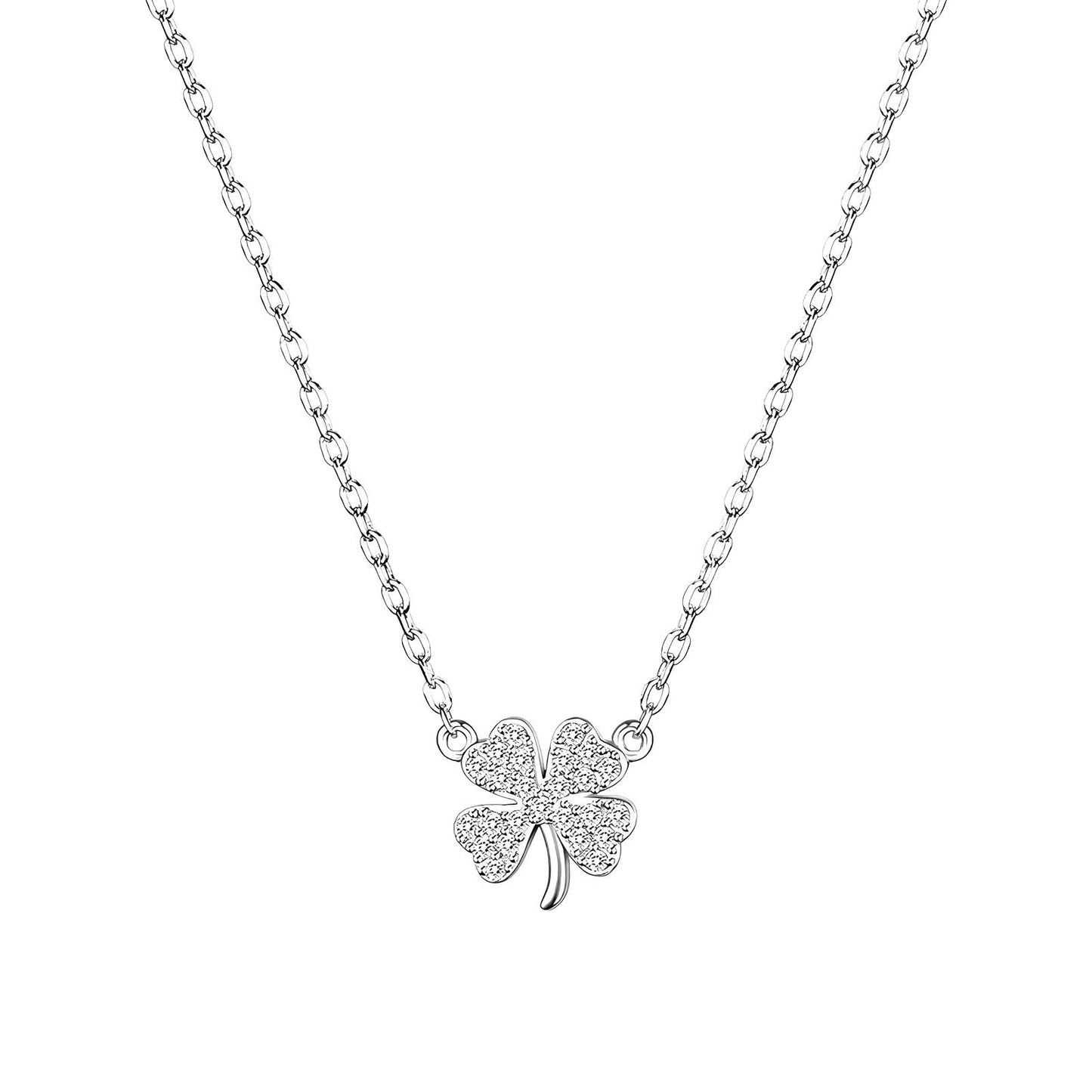 Mystic Cloverlight Luck Necklace