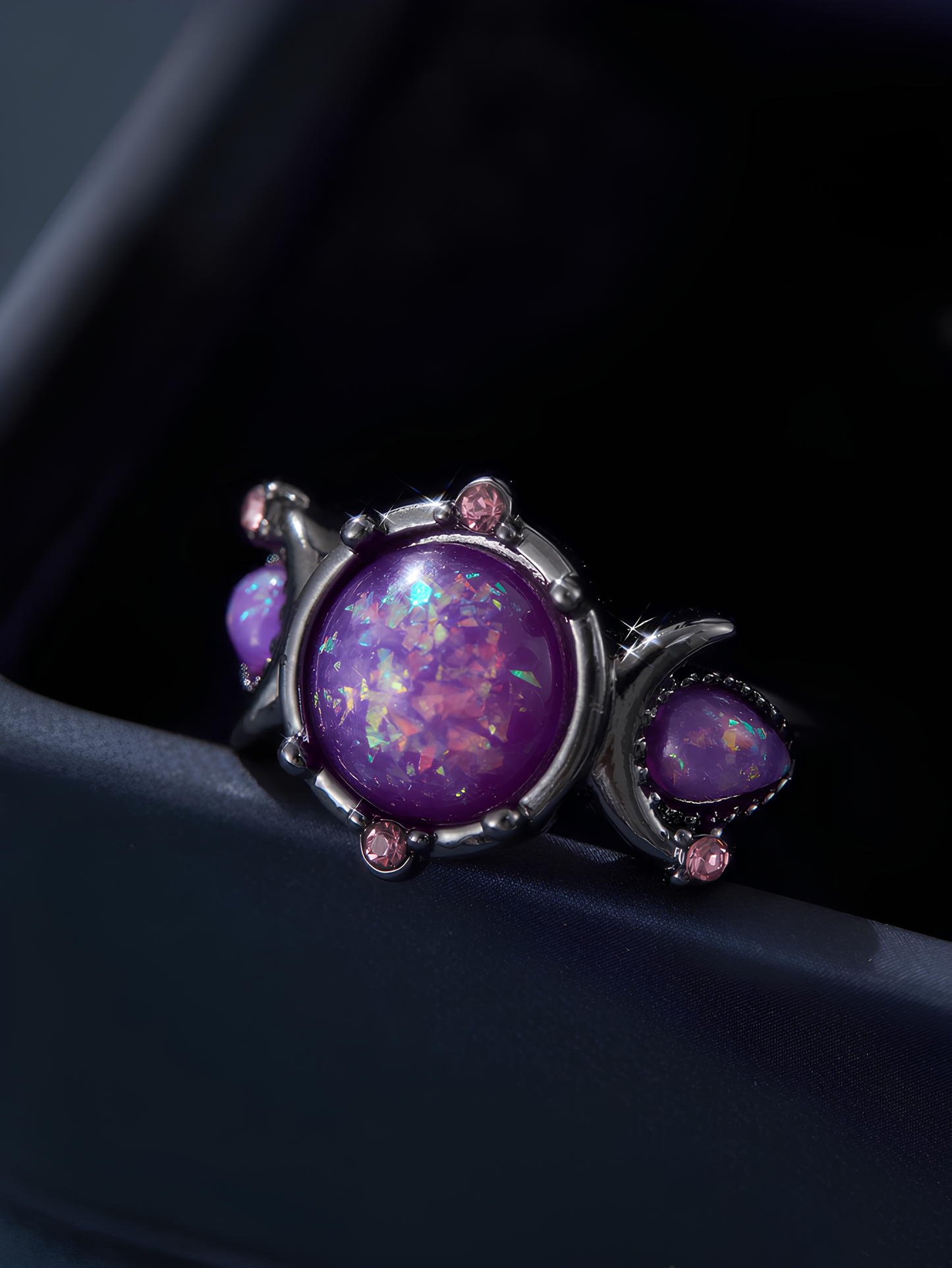 Lunar Goddess Opal Ring