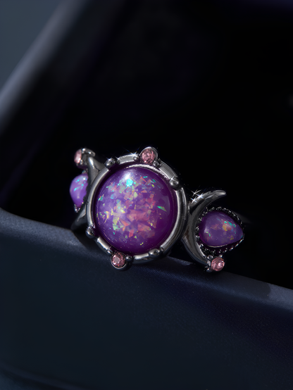 Lunar Goddess Opal Ring