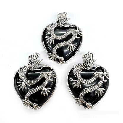 Heart of the Dragon's Embrace Necklace