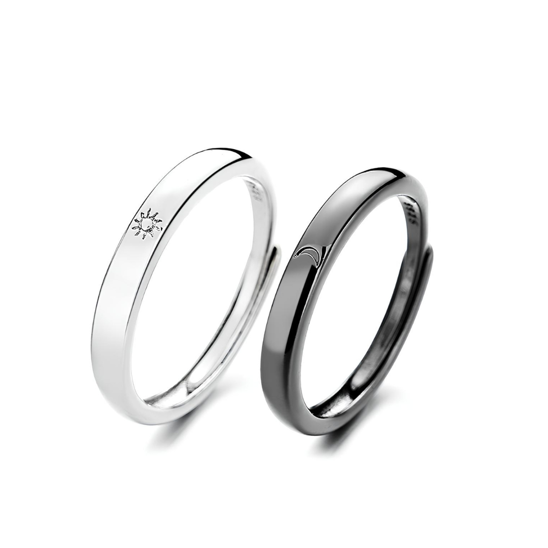 Twin Eclipse Bond Rings Set
