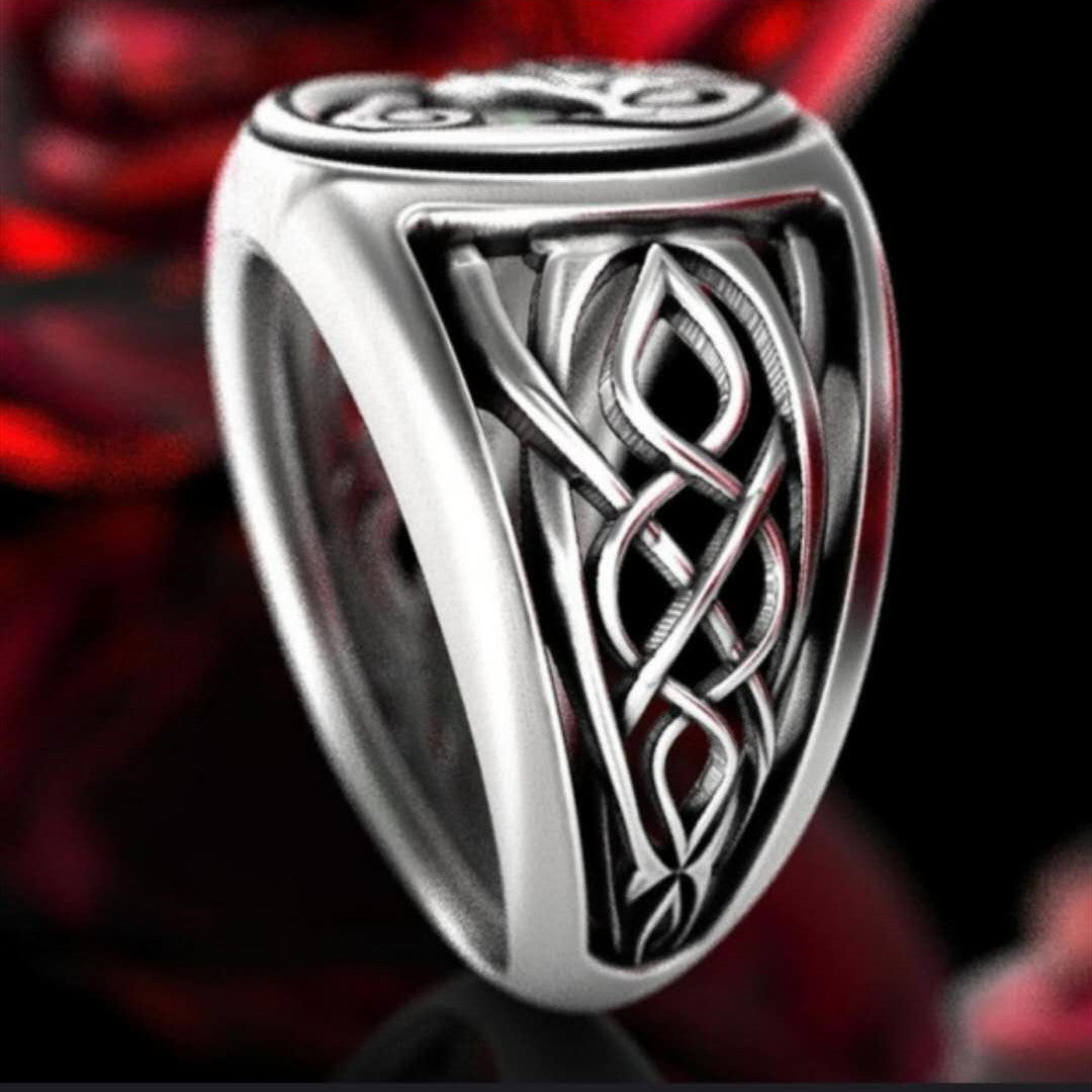 Celtic Guardian Fox Ring