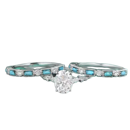 Turquoise Harmony Ring Set